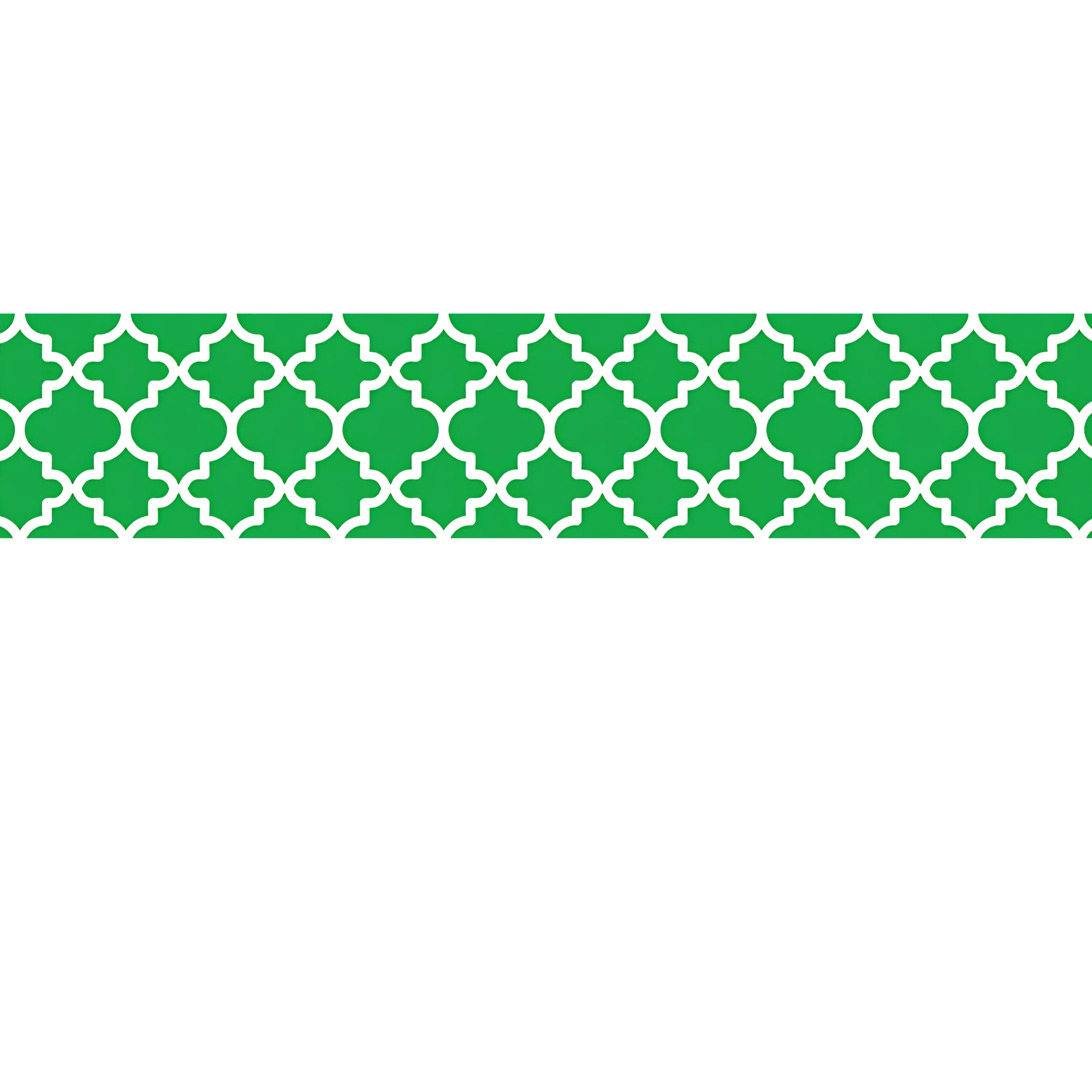 Moroccan Green Bolder Borders Classroom Bulletin Board Trim