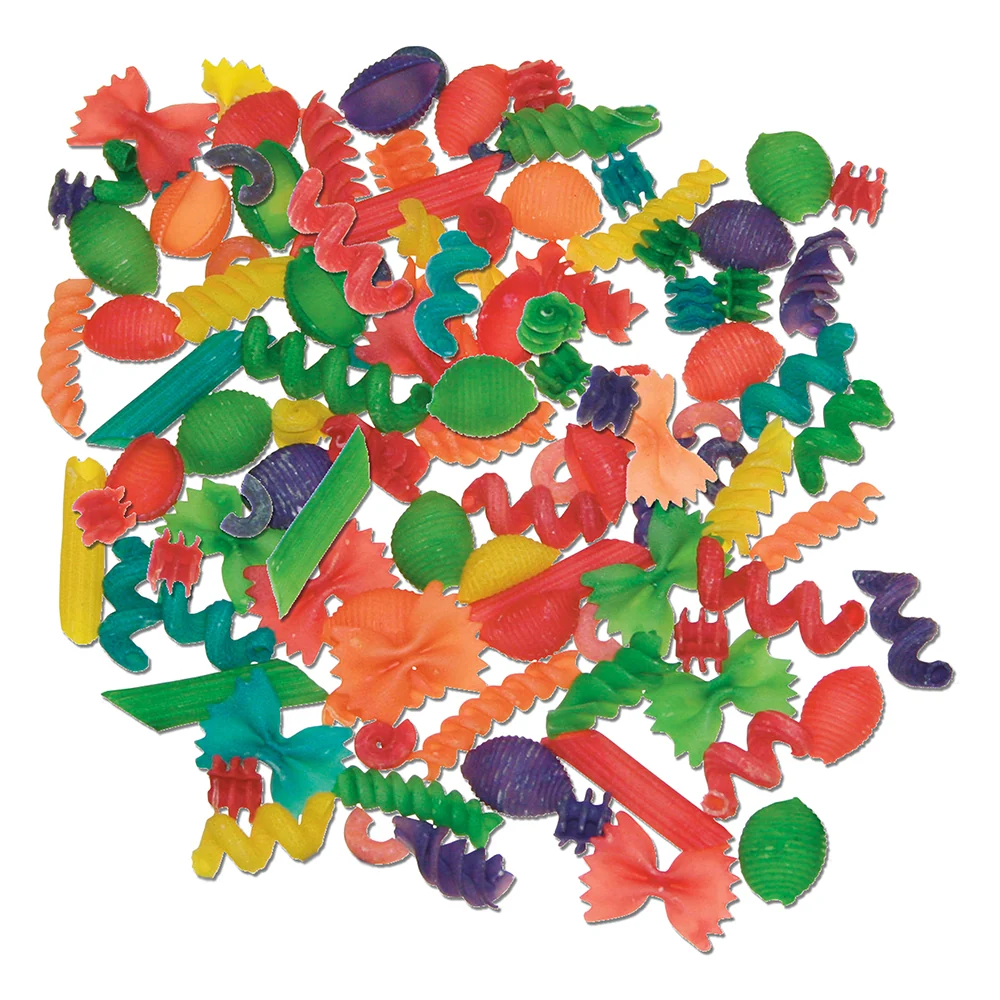 Brightly Colored Macaroni Shapes | 1 lb. Non-Toxic Craft Shapes - Image 10