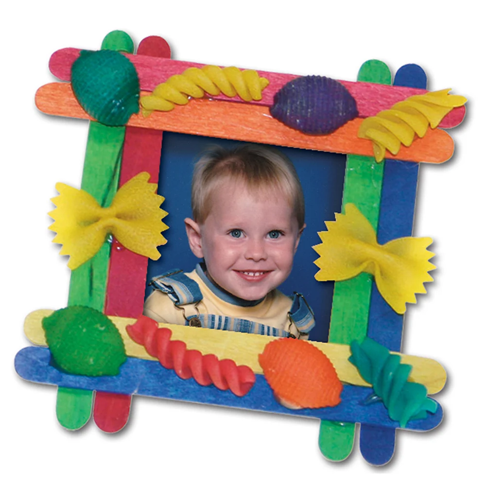 Brightly Colored Macaroni Shapes | 1 lb. Non-Toxic Craft Shapes - Image 6