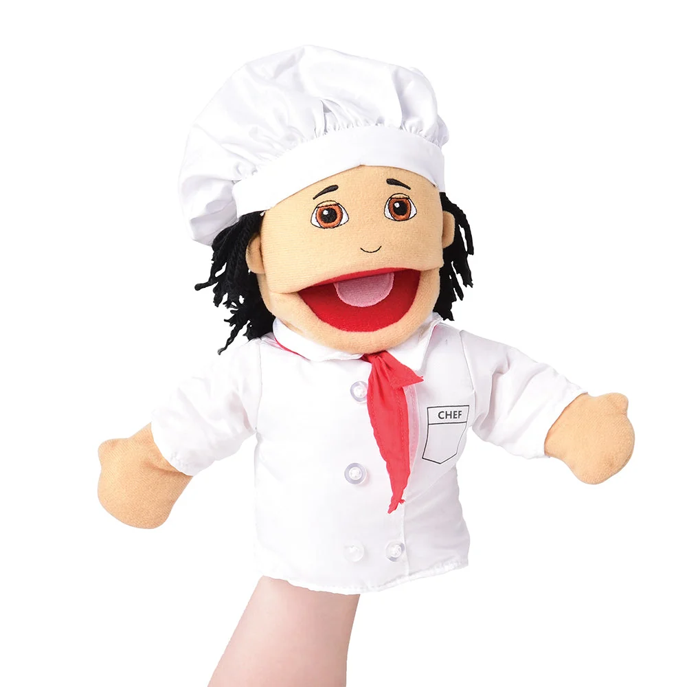 Multi-Ethnic Career Puppet - Chef - Image 2