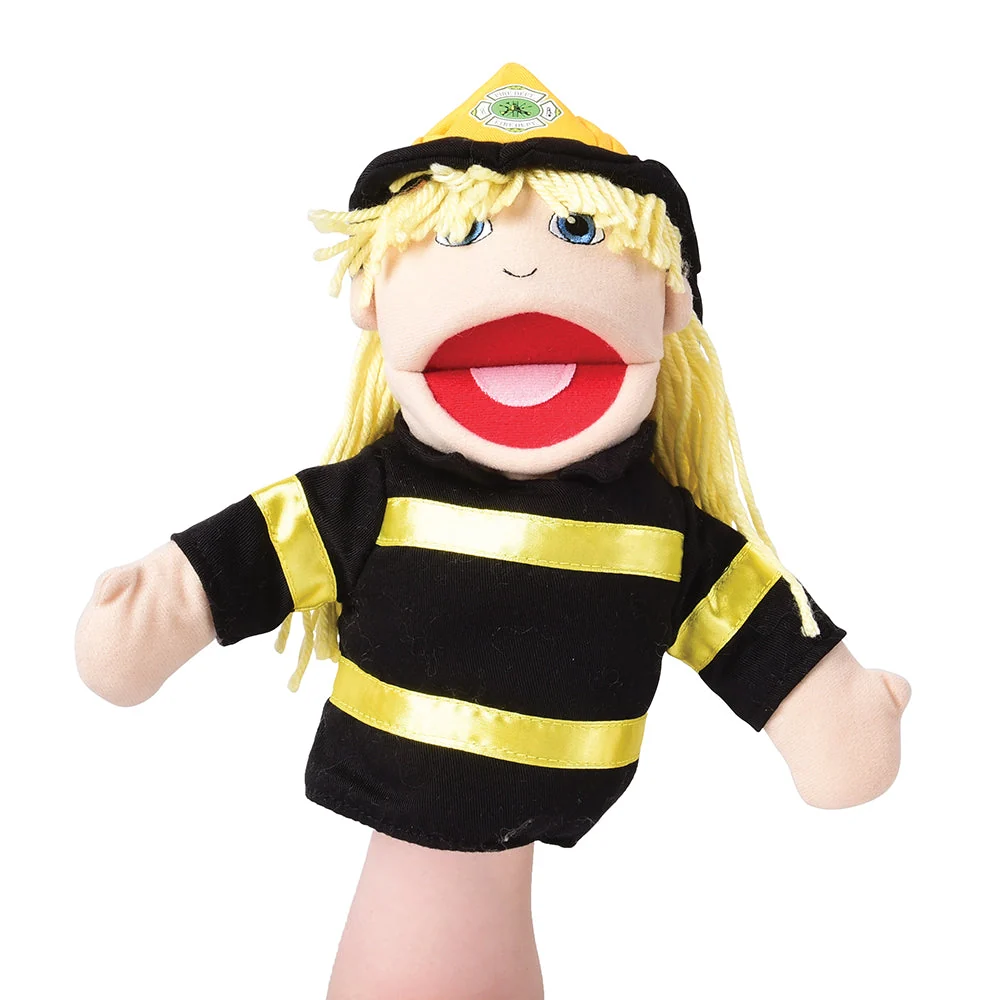 Multi-Ethnic Career Puppet - Firefighter - Image 2