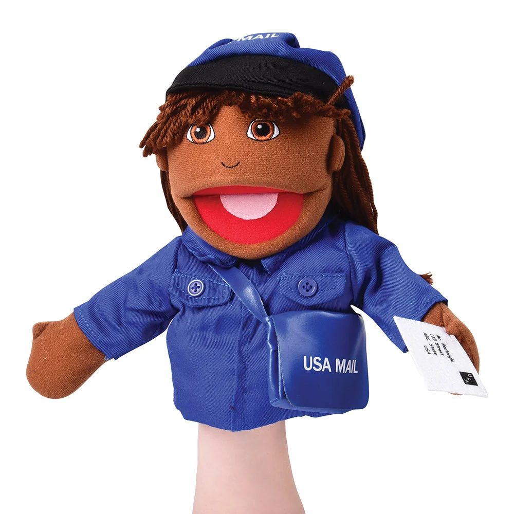 Multi-Ethnic Career Puppet - Mail Carrier - Image 2