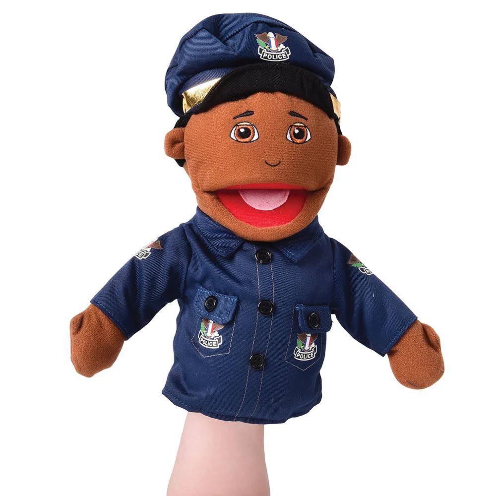 Multi-Ethnic Career Puppet - Police Officer - Image 2