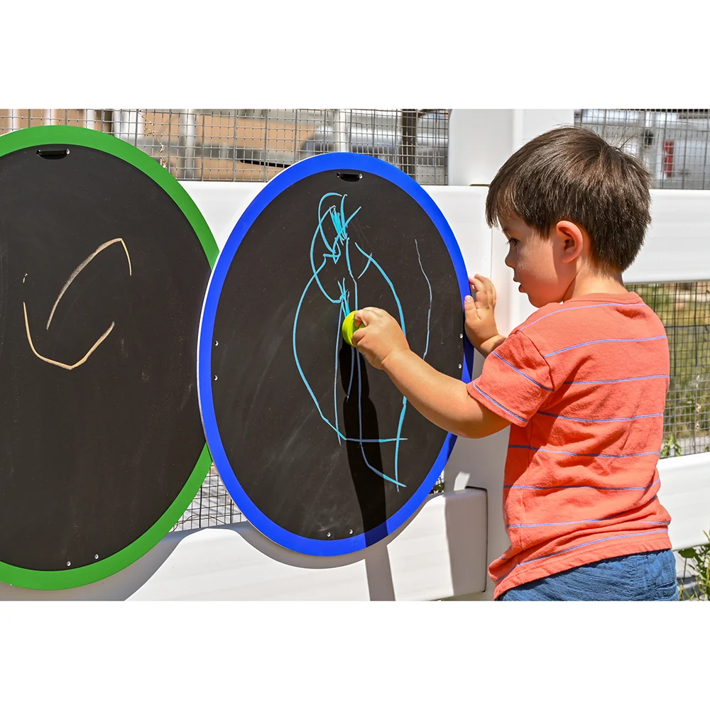 Multiple-Panel Outdoor Chalkboard | Giant Caterpillar - Image 4