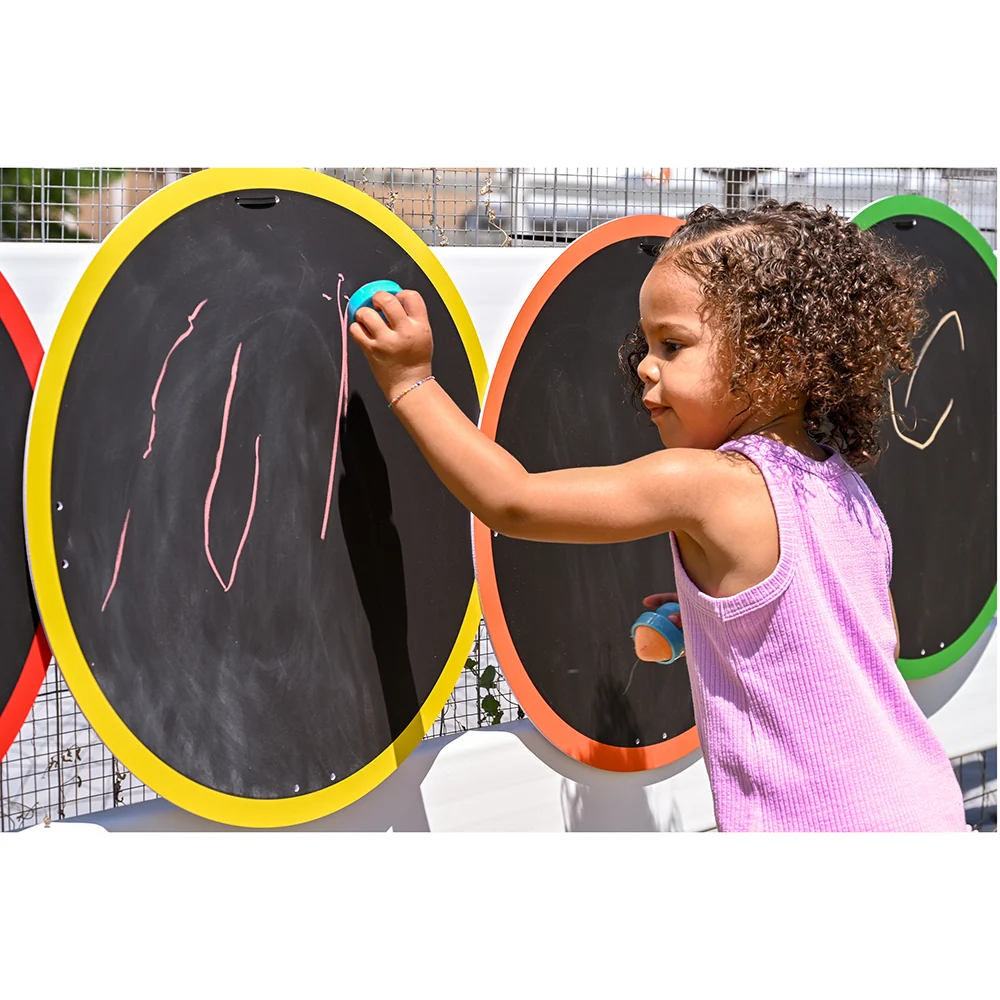 Multiple-Panel Outdoor Chalkboard | Giant Caterpillar - Image 6
