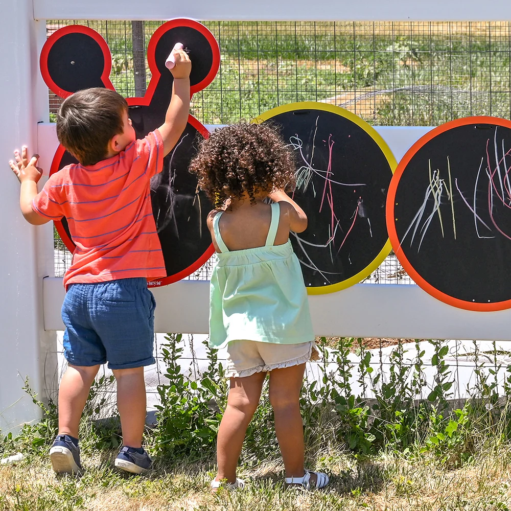 Multiple-Panel Outdoor Chalkboard | Giant Caterpillar - Image 9