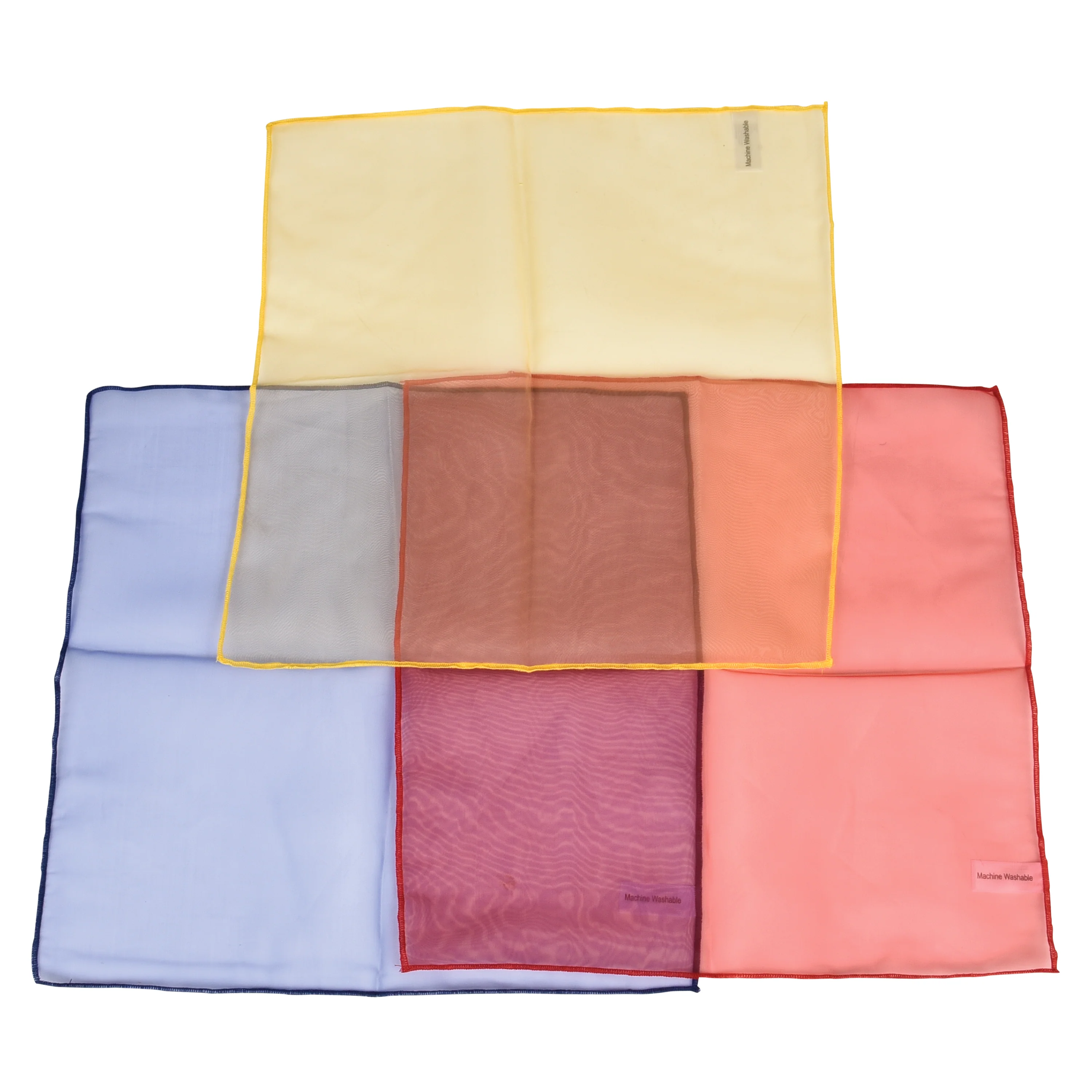 Music & Movement Scarves Set | 12 Colorful Nylon Pieces - Image 3