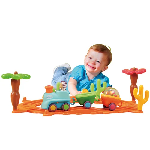 Musical Toy Train with Track – Interactive 3-Car Learning Train for Toddlers 12+ Months - Image 5