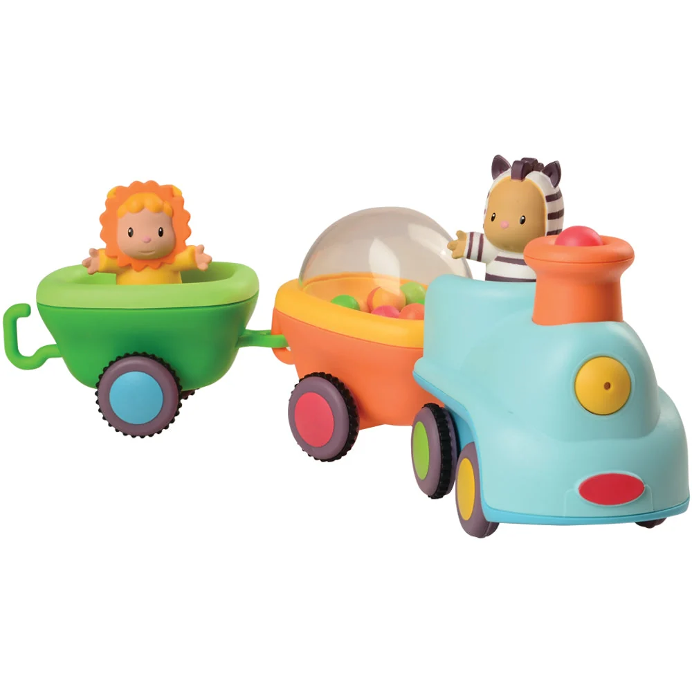 Musical Toy Train with Track – Interactive 3-Car Learning Train for Toddlers 12+ Months - Image 7
