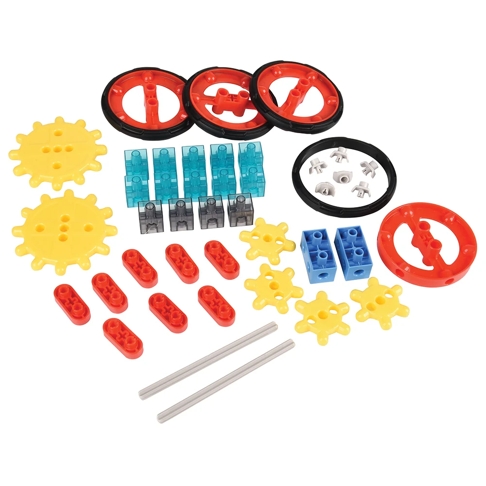 My Gears! Starter Set | 43-Piece STEM Building Kit for Young Engineers - Image 9