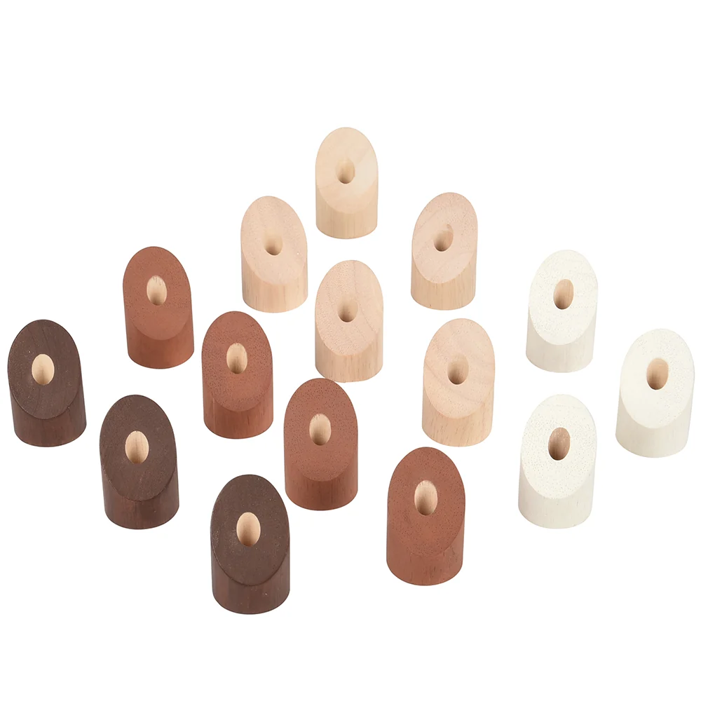 Natural Geo Stacker | 20-Piece Wooden Eco-Friendly Set - Image 6