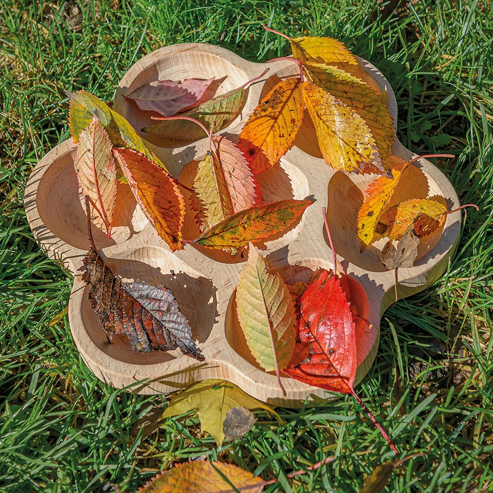 Wooden Flower Sorting Tray | Eco-Friendly Math & Loose Parts Play Tool - Image 9