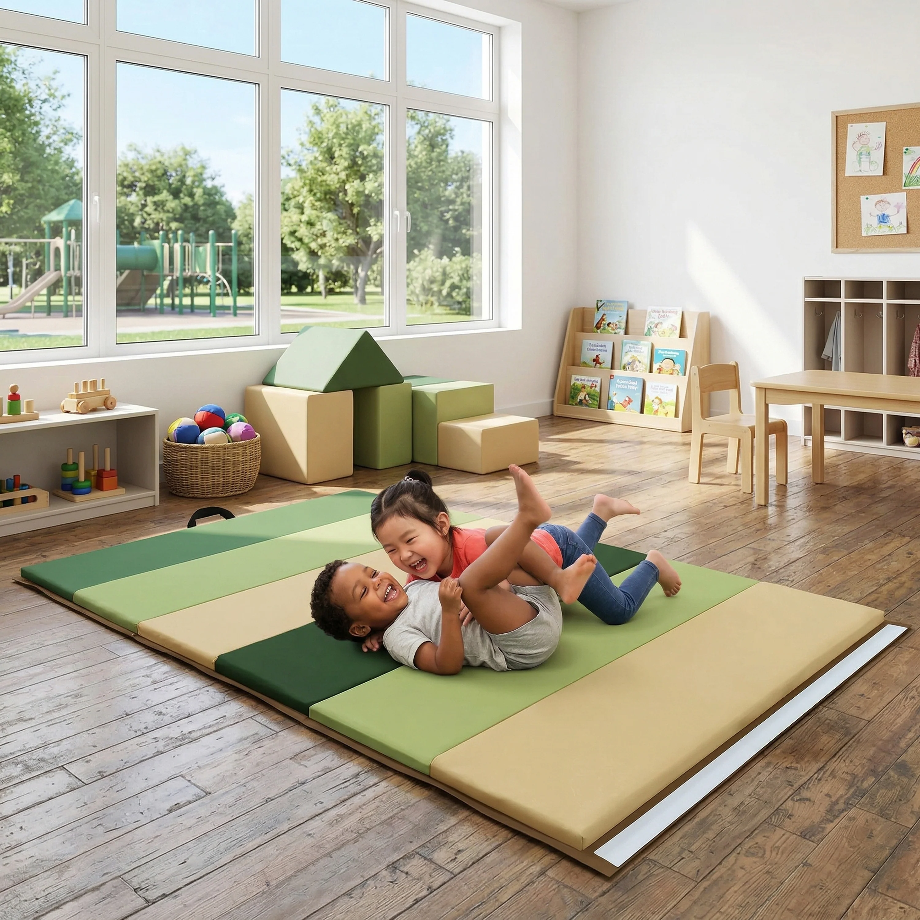 Natural Colored Tumbling Mat - Image 2