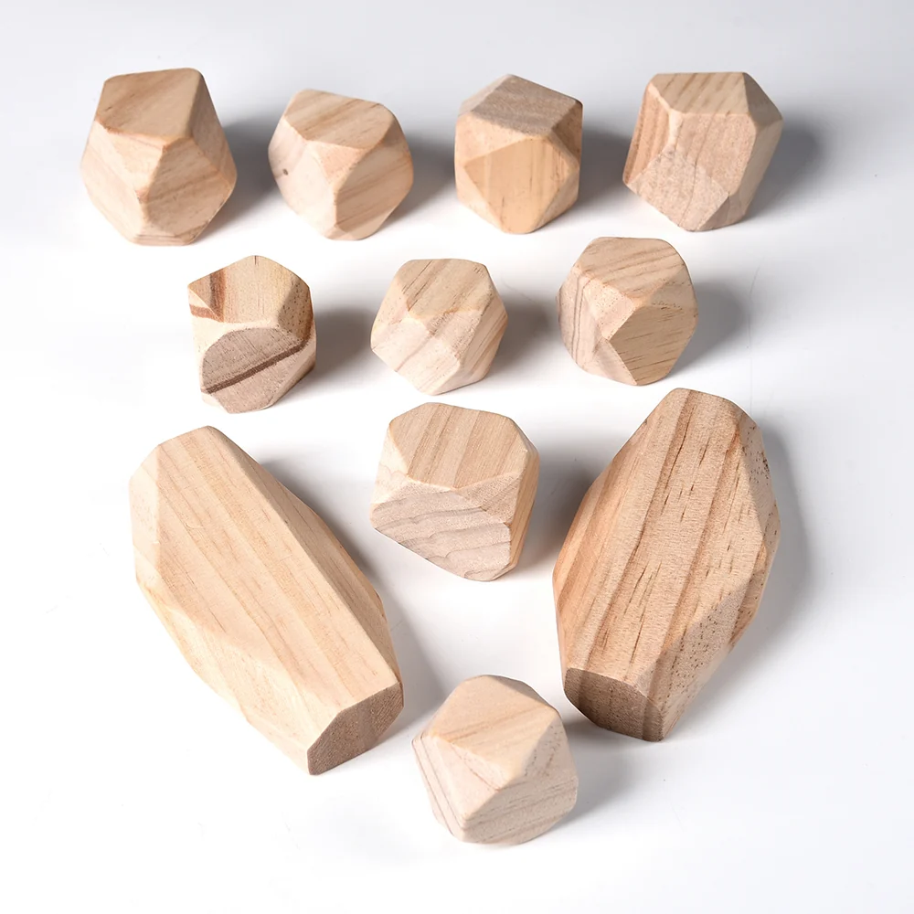 Natural Wooden Balancing Blocks - Image 7