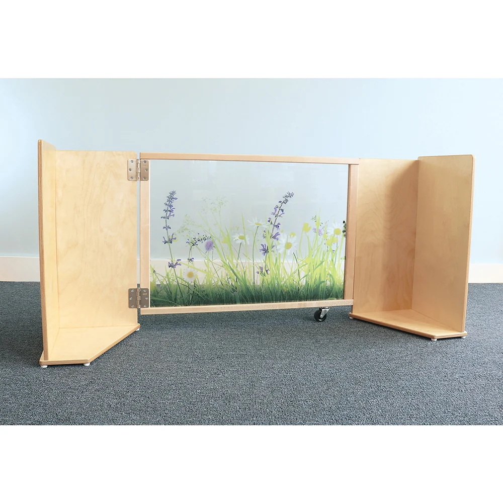 Nature View ADA-Compliant Toddler Safety Gate | Shatterproof Acrylic Divider Panel & Child-Safe Rounded Edges - Image 2