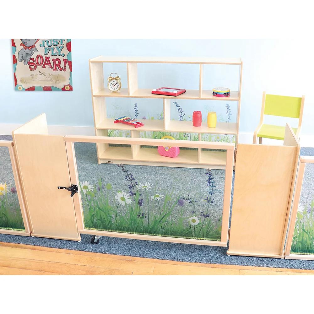 Nature View ADA-Compliant Toddler Safety Gate | Shatterproof Acrylic Divider Panel & Child-Safe Rounded Edges - Image 3