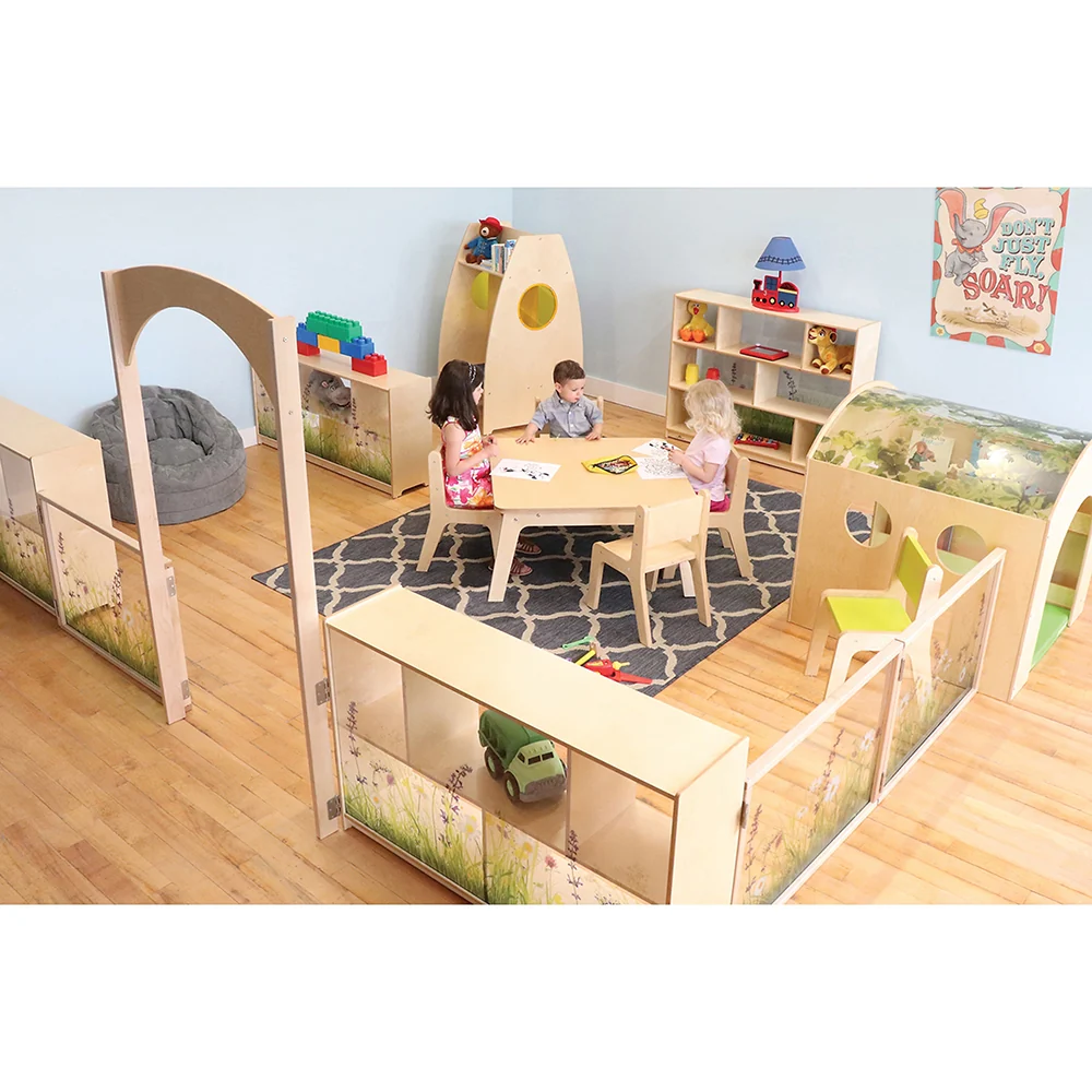 Nature View 24x36 Toddler Divider Panel | Safe Acrylic Back & Rounded Edges - Image 6