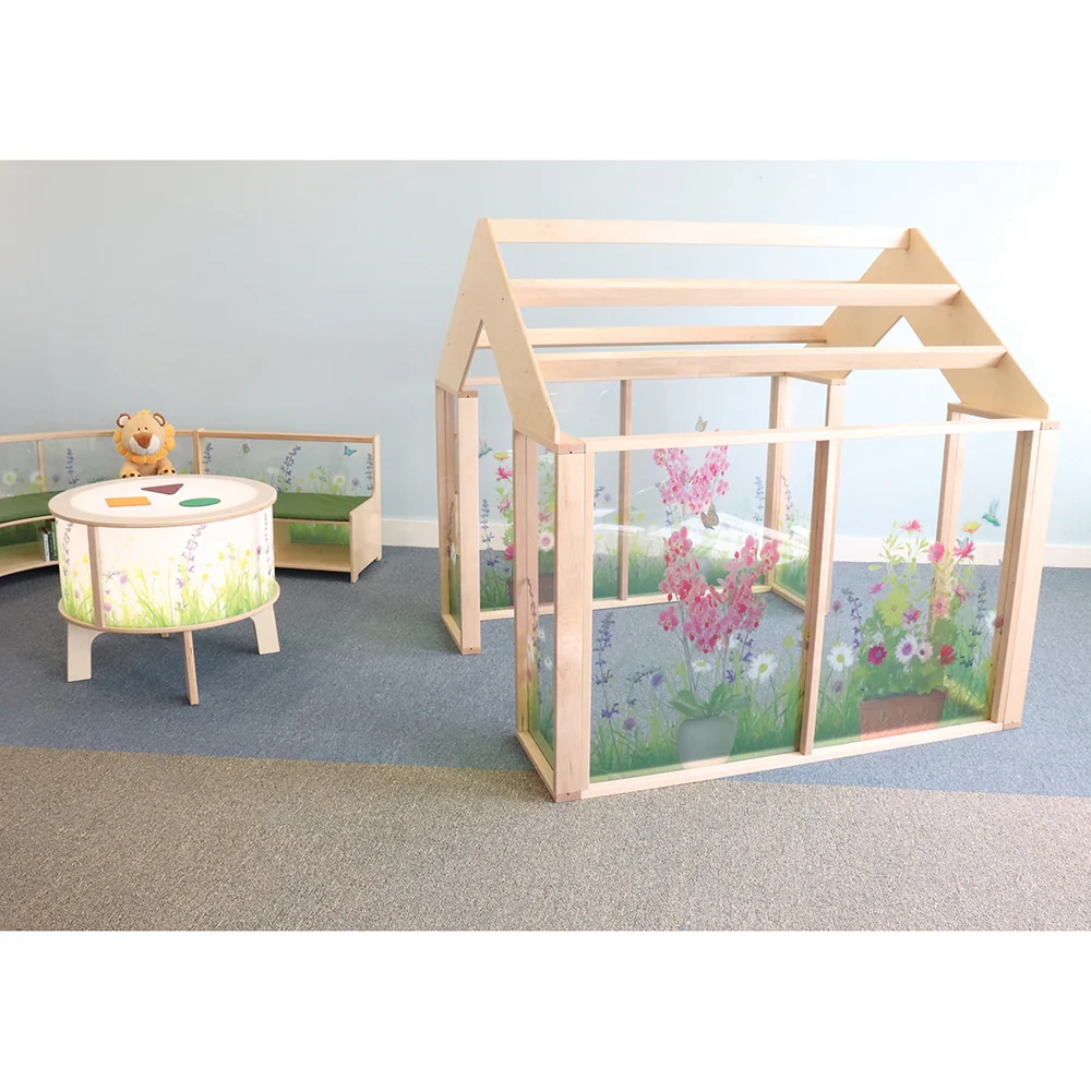 Nature View Indoor Classroom Greenhouse | Biophilic Quiet Space - Image 5