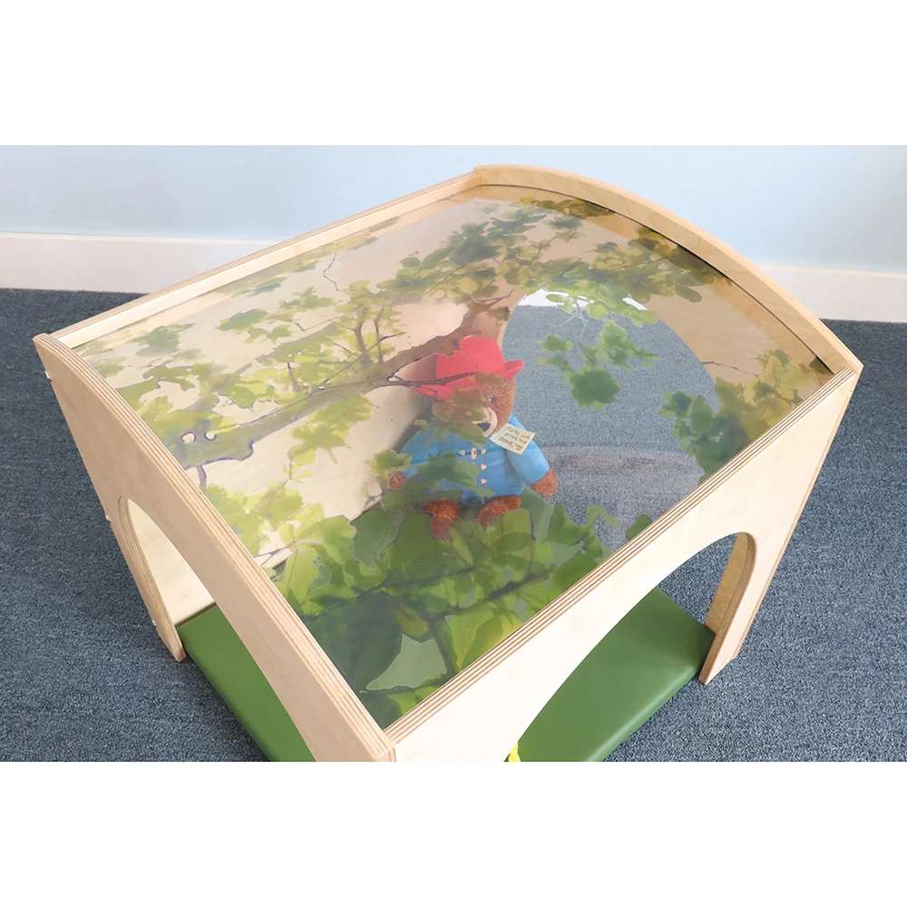 Nature View Toddler Reading Retreat | Play House with Tree-Canopy Acrylic Roof - Image 3