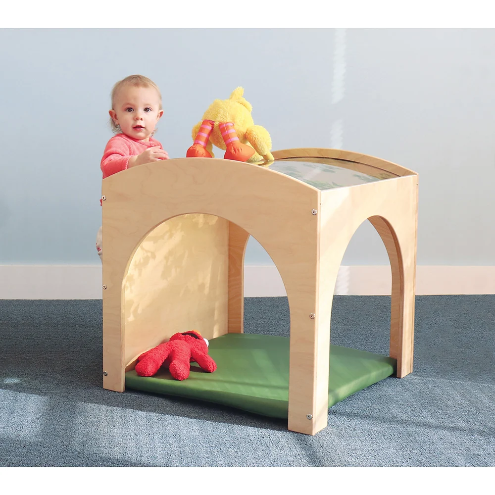 Nature View Toddler Reading Retreat | Play House with Tree-Canopy Acrylic Roof - Image 4