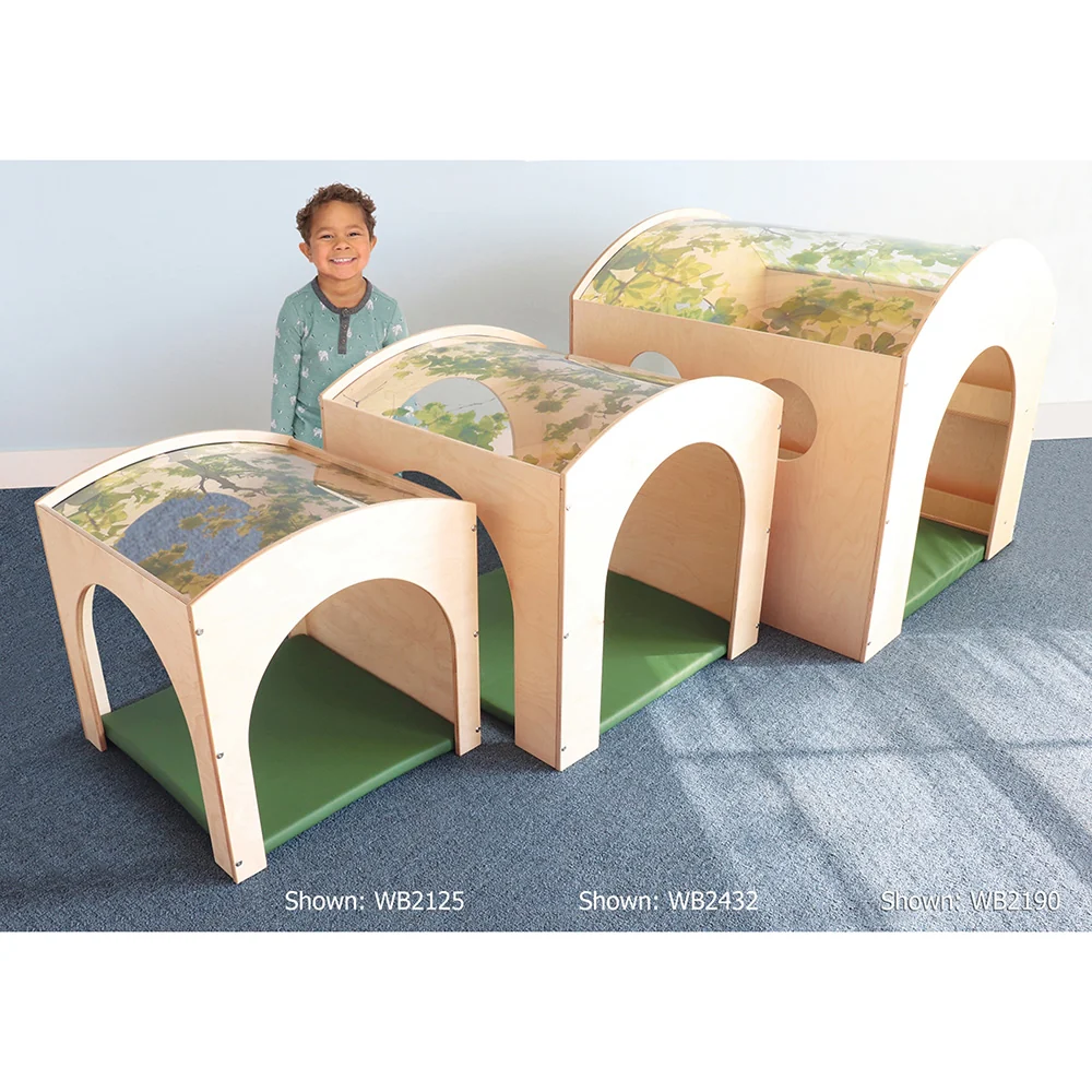 Nature View Toddler Reading Retreat | Play House with Tree-Canopy Acrylic Roof - Image 5
