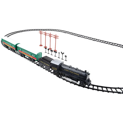 North Pole Express Electric Train Set for Preschool STEM Play - Image 18