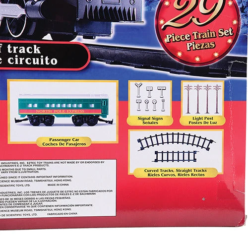 North Pole Express Electric Train Set for Preschool STEM Play - Image 21