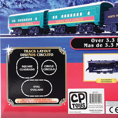 North Pole Express Electric Train Set for Preschool STEM Play - Image 23