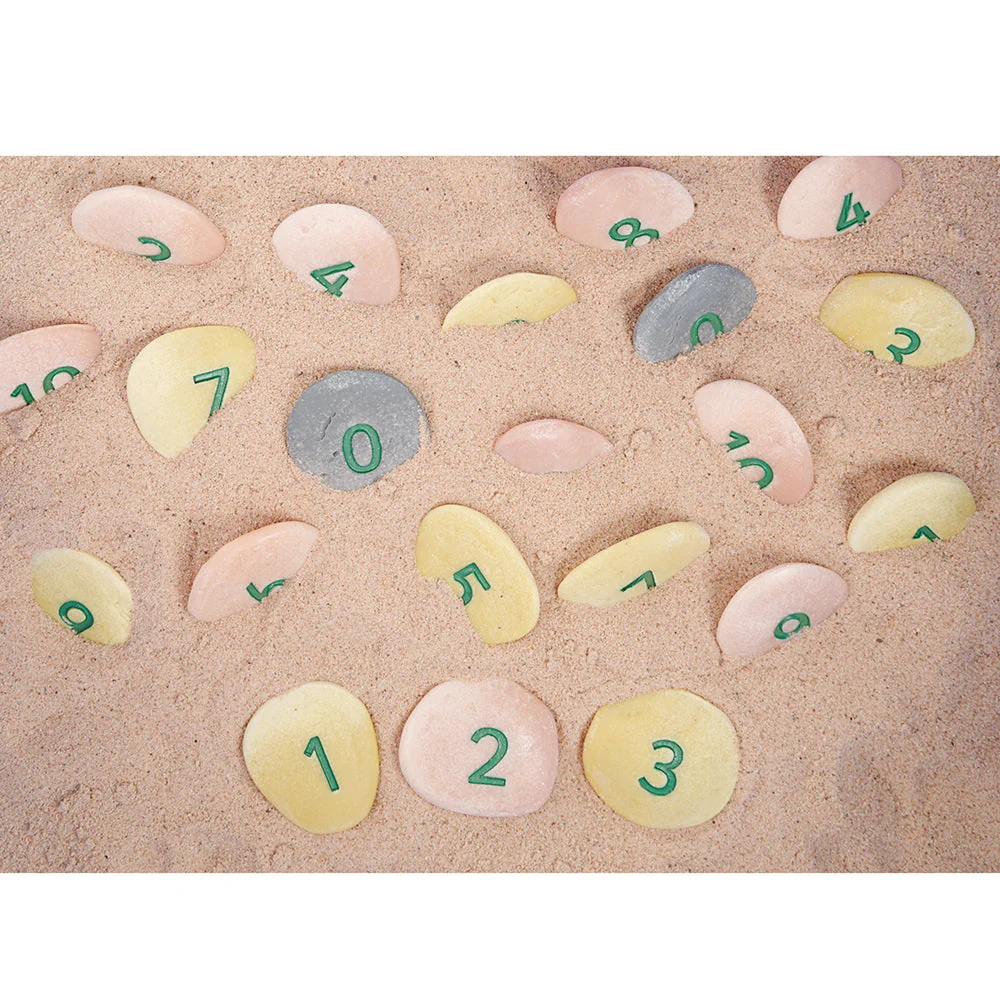Yellow Door® Tactile Number Pebbles - Image 4