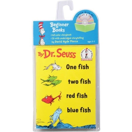One Fish Two Fish Red Fish Blue Fish Book & CD - Image 3