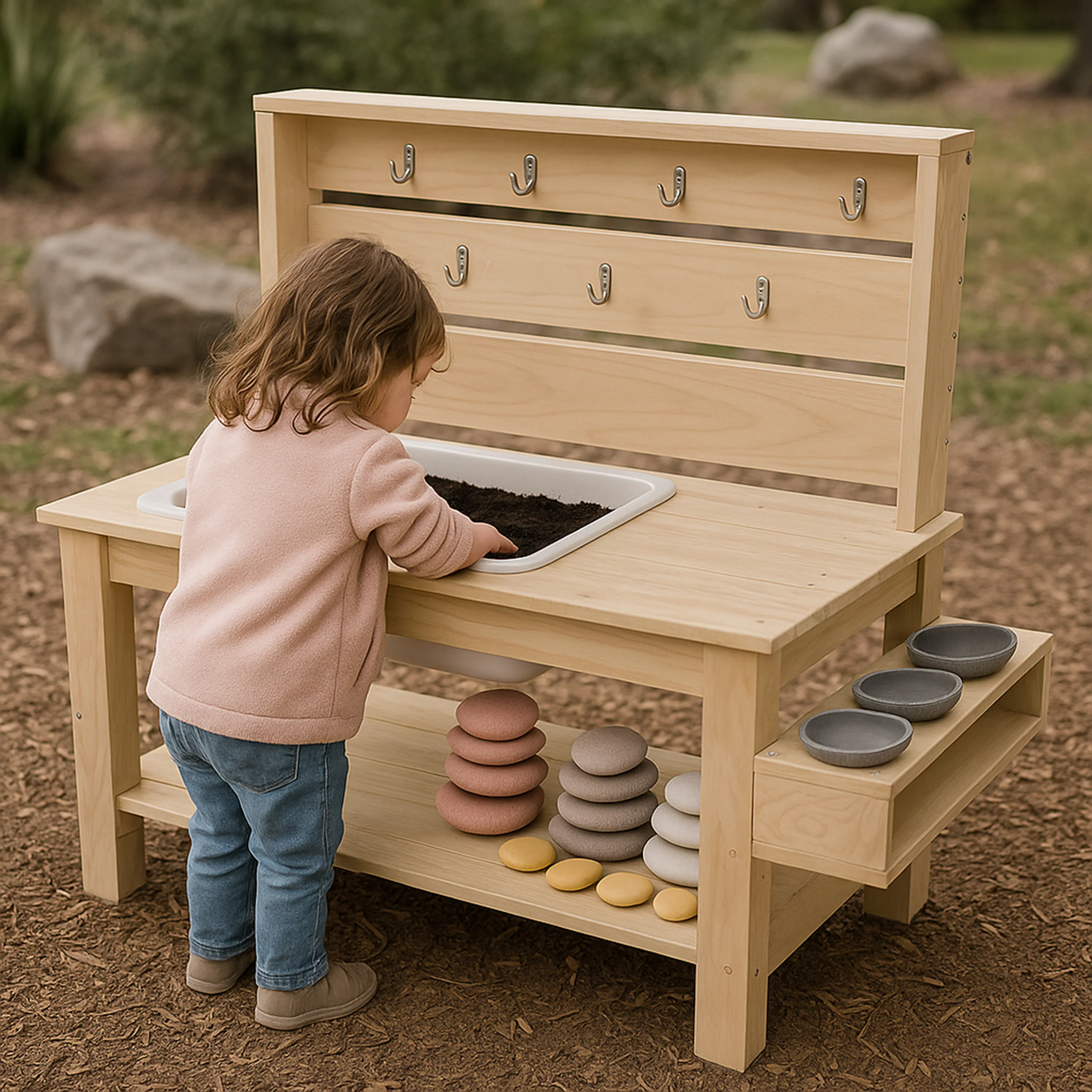 Mud Kitchen and Outdoor Exploration Center - Image 6
