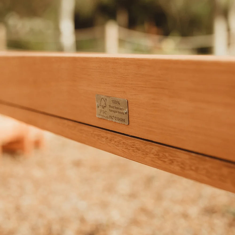 Outdoor Wooden Water Runway | Eucalyptus STEM Water Play Station - Image 10