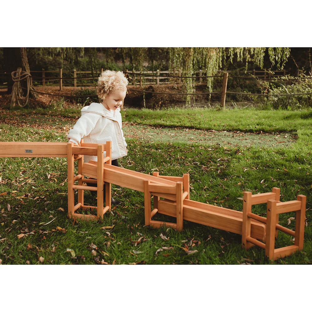 Outdoor Wooden Water Runway | Eucalyptus STEM Water Play Station - Image 6