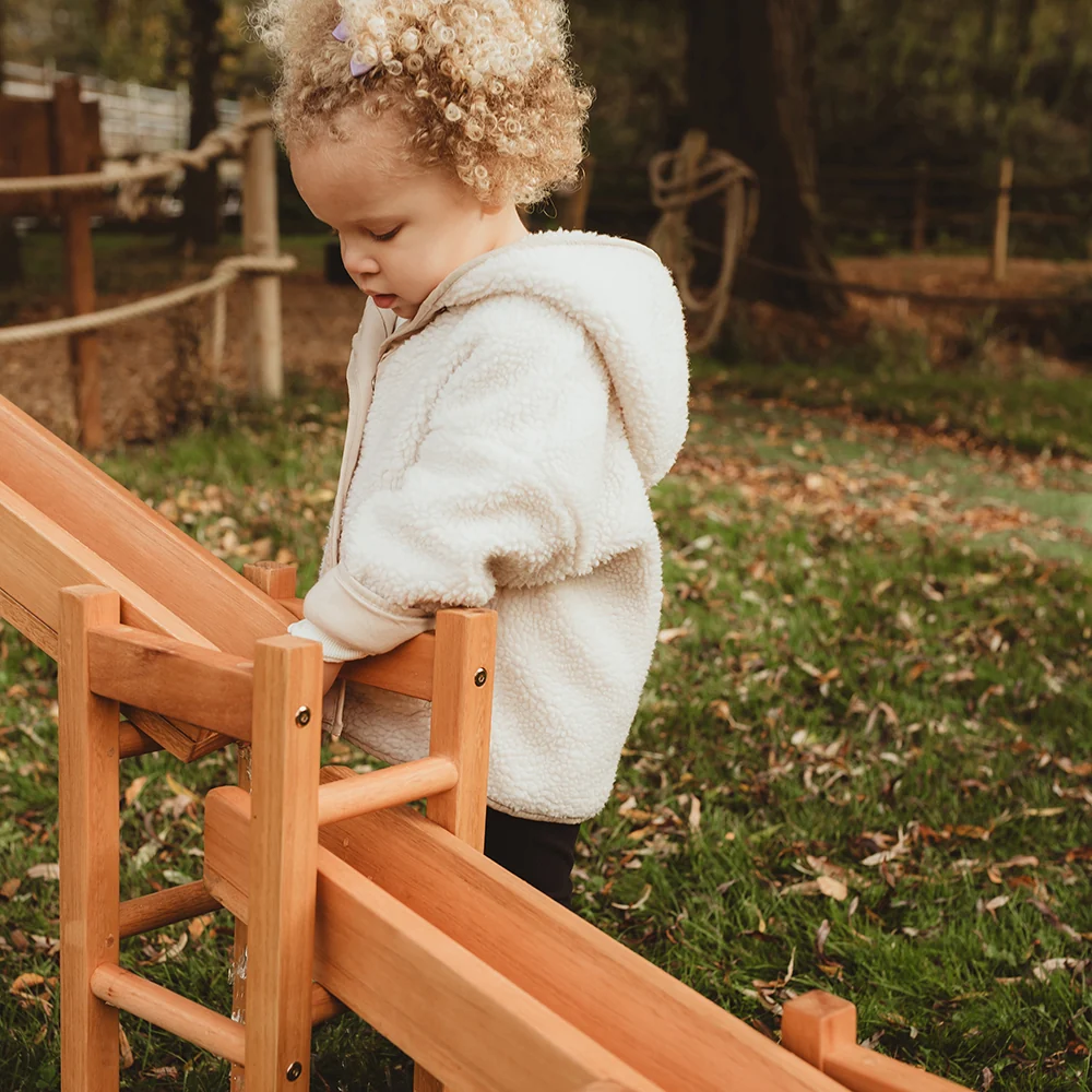 Outdoor Wooden Water Runway | Eucalyptus STEM Water Play Station - Image 8