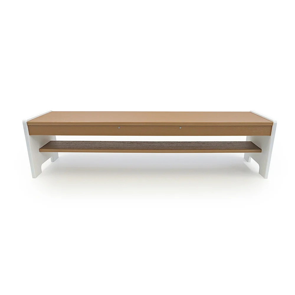 outdoorED™ Bench | Weather-Resistant Outdoor Classroom Bench with Storage Shelf - Image 4