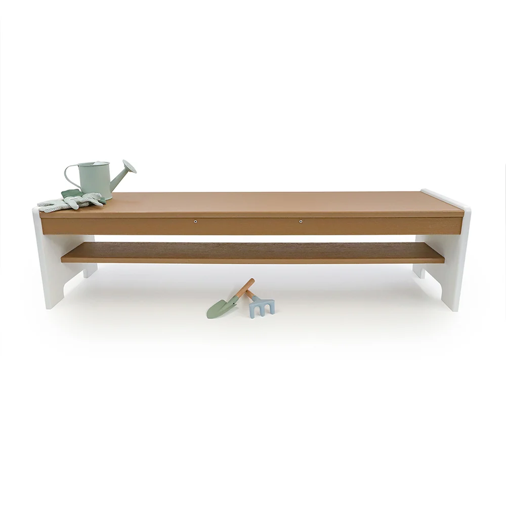 outdoorED™ Bench | Weather-Resistant Outdoor Classroom Bench with Storage Shelf - Image 5
