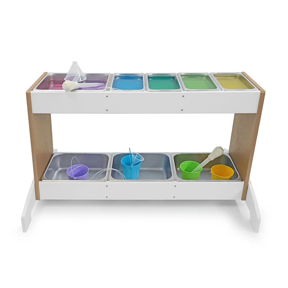 outdoorED™ Potion Station | Weather-Resistant Outdoor Mixing & Sensory Play Table with Stainless Steel Trays - Image 3