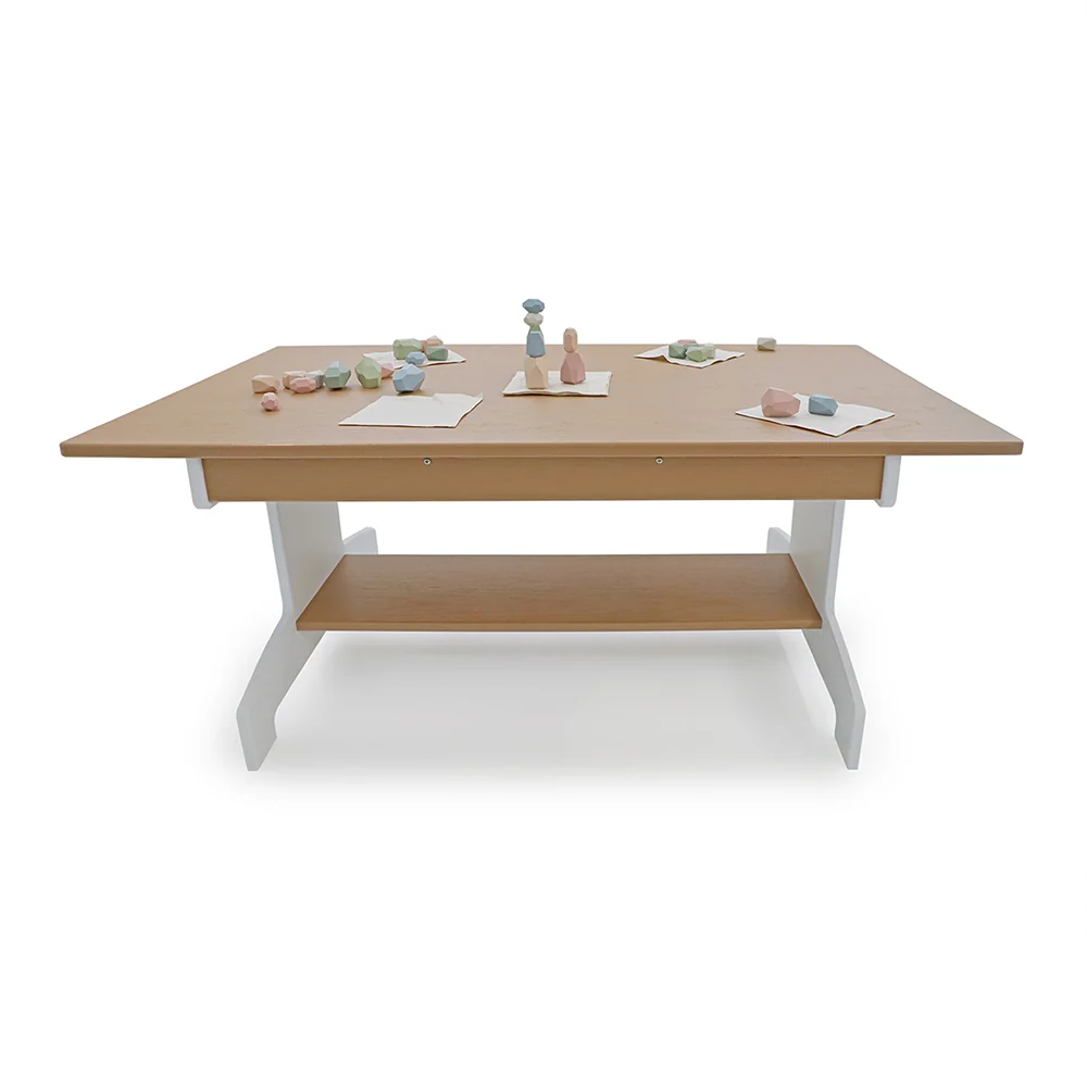 outdoorED™ Table | Weather-Resistant Outdoor Classroom Activity Table with Storage Shelf - Image 5