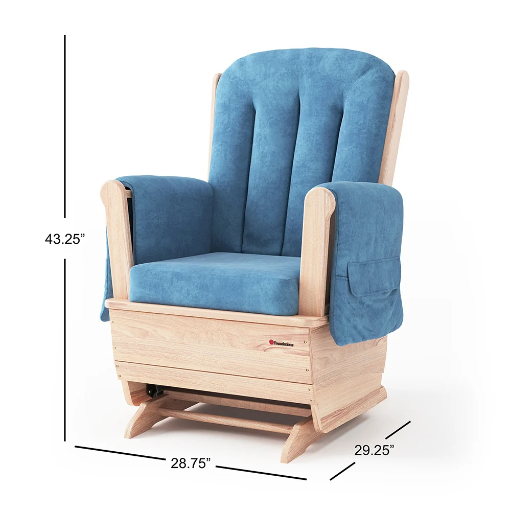 Oversized Glider Rocker Chair - Image 3