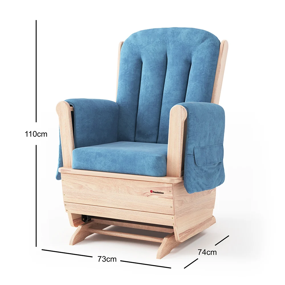Oversized Glider Rocker Chair - Image 4