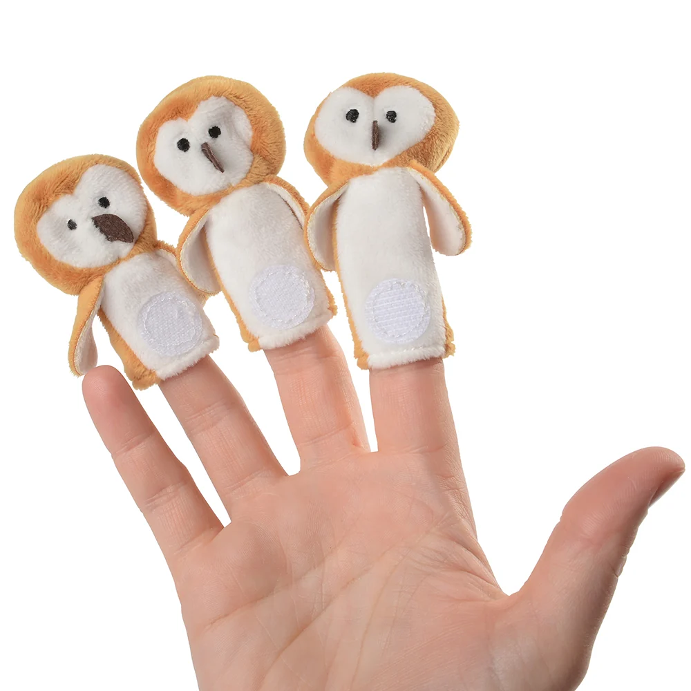 Owl Babies Puppets with Branch* | 5-Piece Set for Interactive Storytelling - Image 3