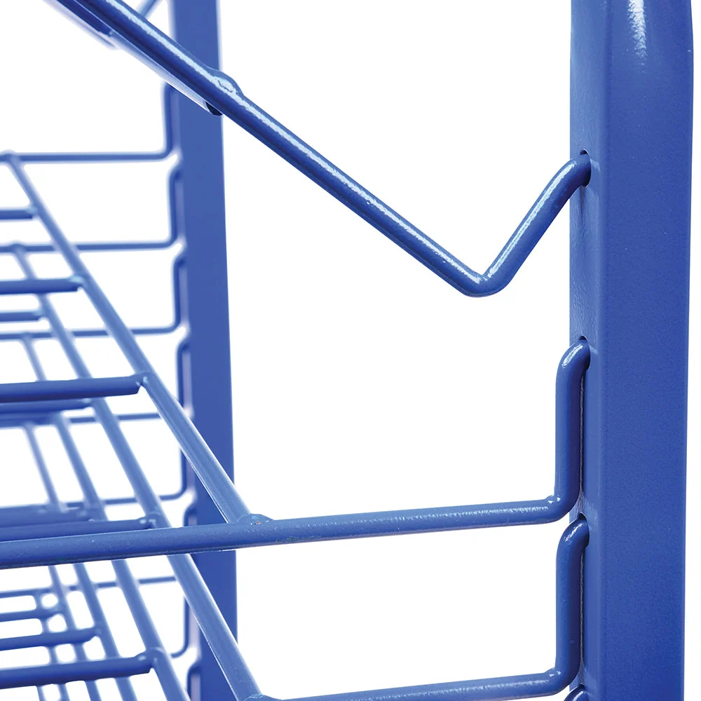 15-Shelf Sturdy Paint Classroom Drying Rack | Sturdy Powder-Coated Wire | Free-Standing - Image 6