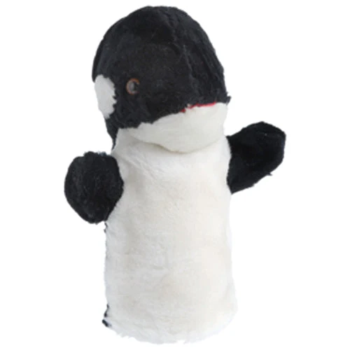 Slip-On Soft Toddler Puppet - Whale - Image 3
