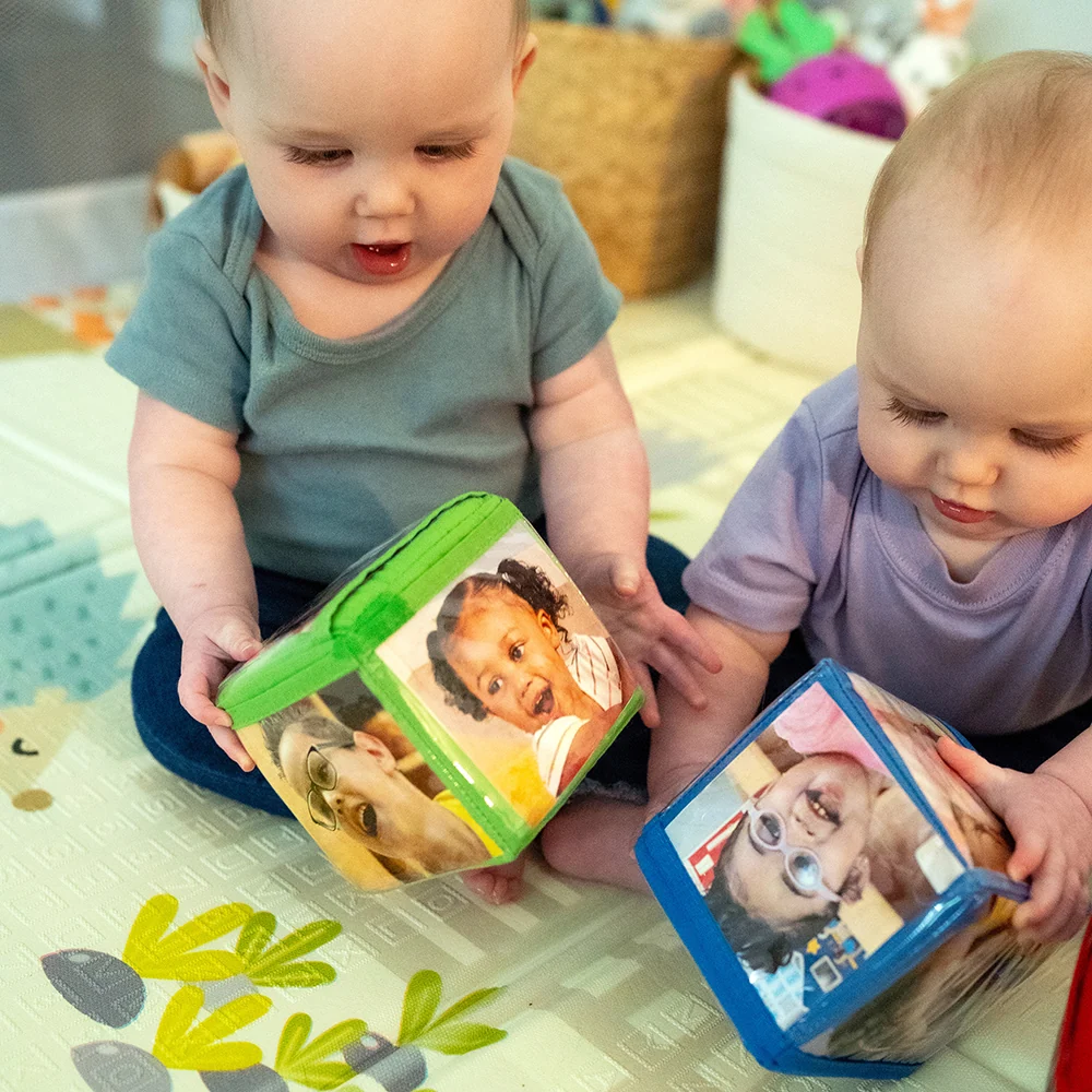 Stacking Blocks with Photo Pockets | 4-Piece Soft Foam Learning Set - Image 13