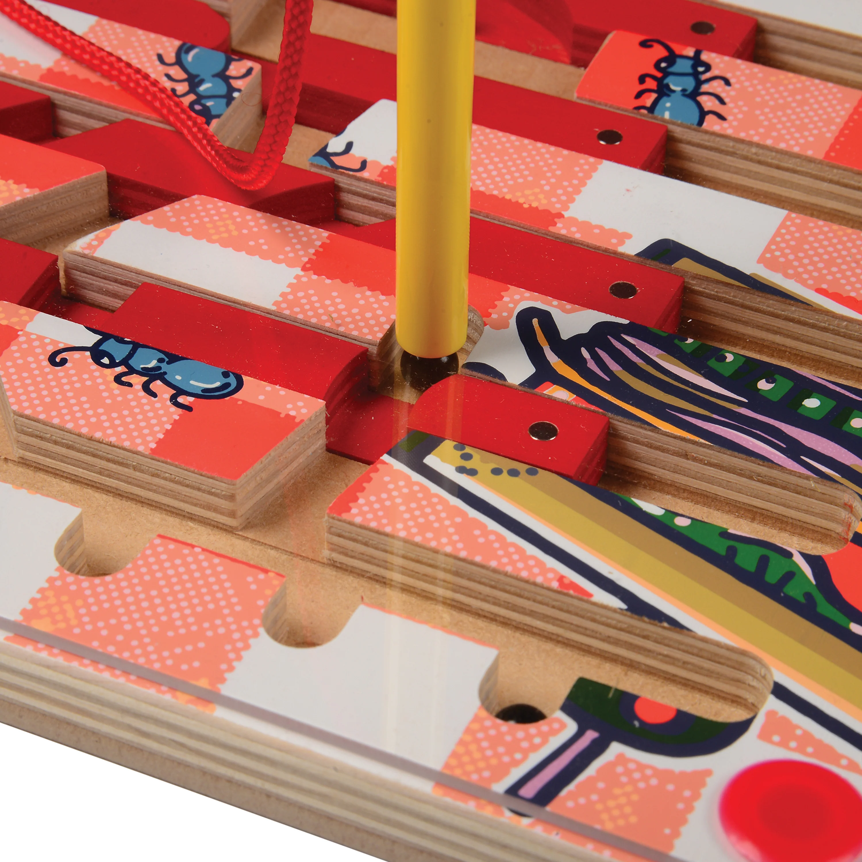 Picnic Crumb Challenge Magnetic Maze Game | Preschool Cooperative Play Toy - Image 4