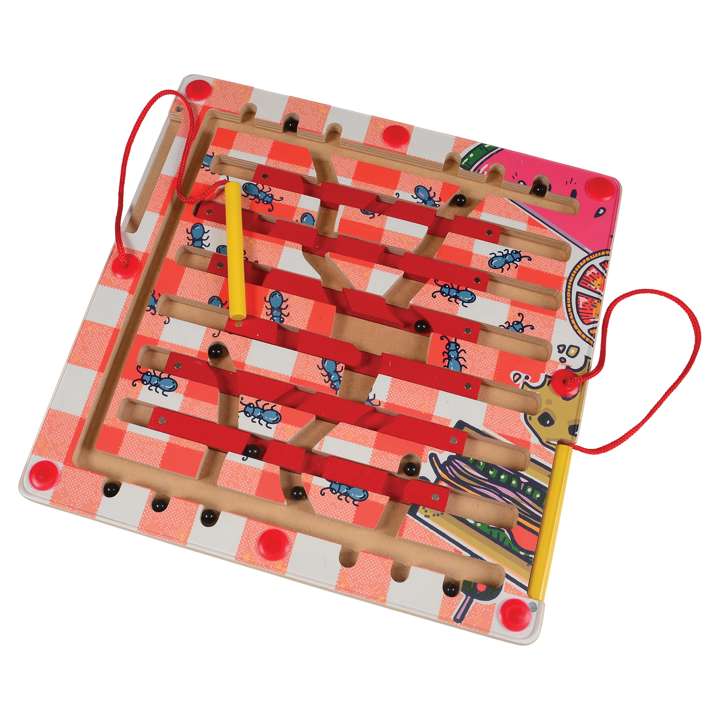 Picnic Crumb Challenge Magnetic Maze Game | Preschool Cooperative Play Toy - Image 5