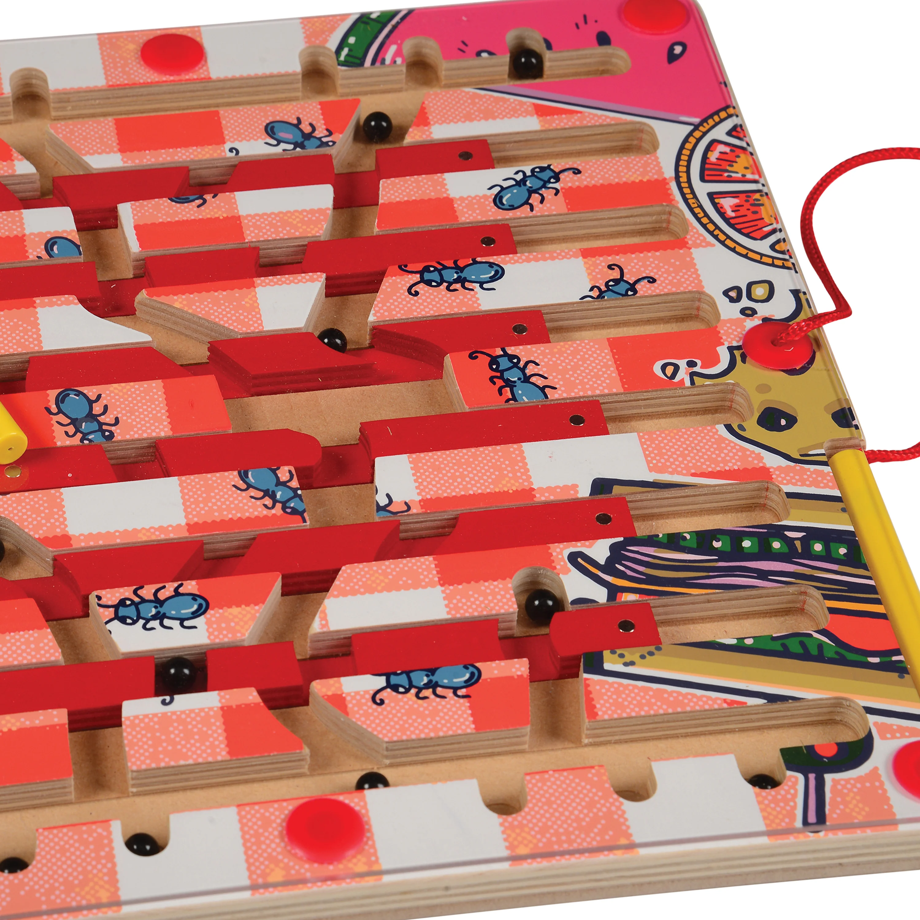 Picnic Crumb Challenge Magnetic Maze Game | Preschool Cooperative Play Toy - Image 7