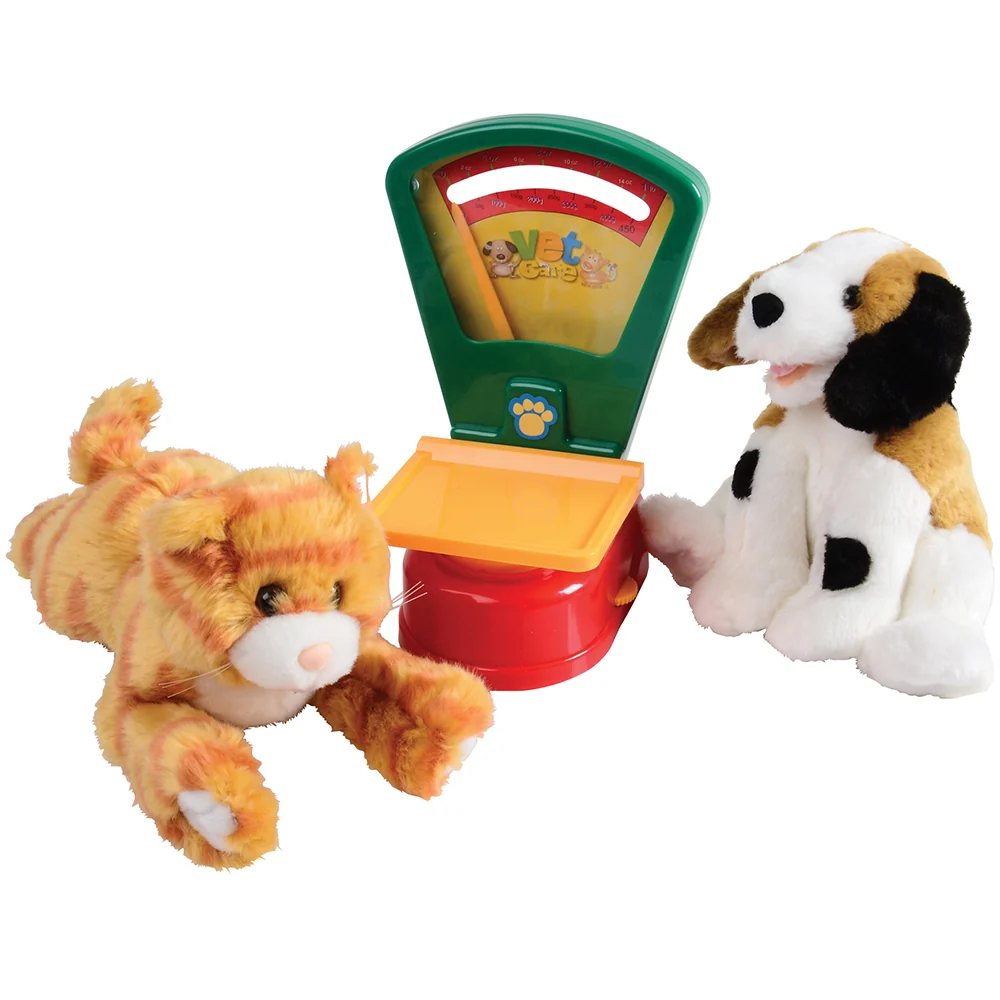 Complete Play Vet Set | 30-Piece Kit with Stethoscope, Pet Scale, Plush Dog & Cat - Image 6