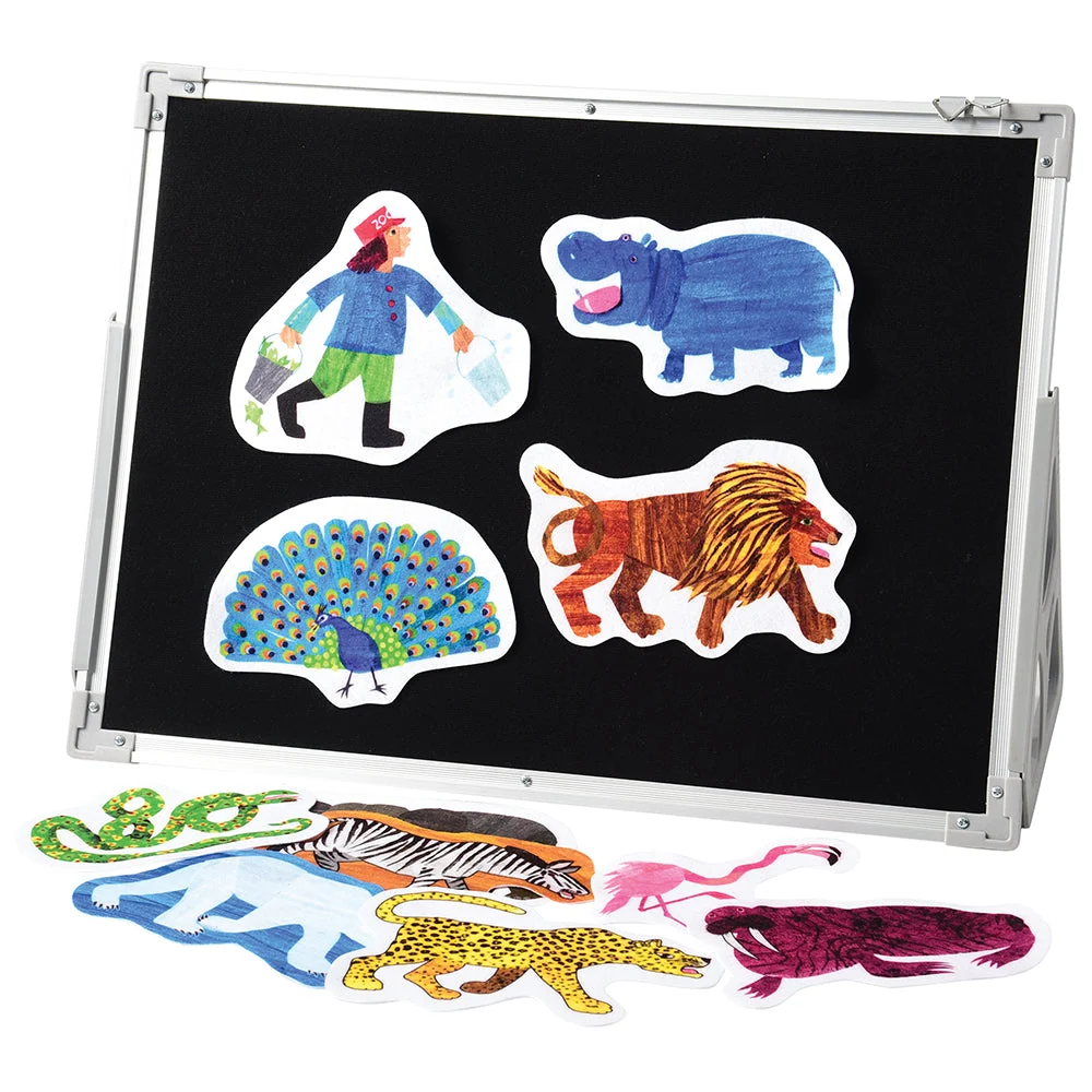 Polar Bear, What Do You Hear? | 11-Piece Flannel Board Felt Story Set with Learning Guide - Image 2