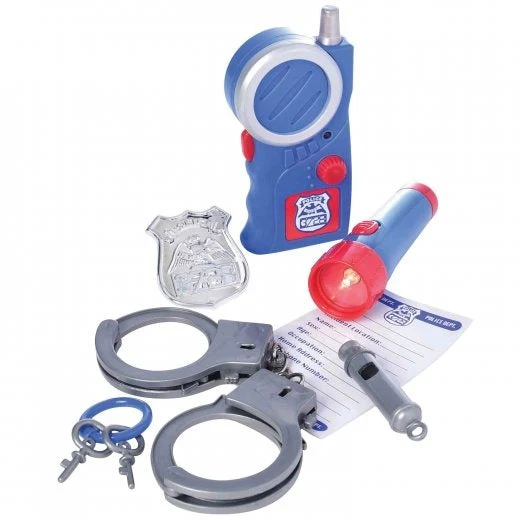 Police Dress-Up Accessory Set – 7 Piece Pretend Play Kit - Image 2